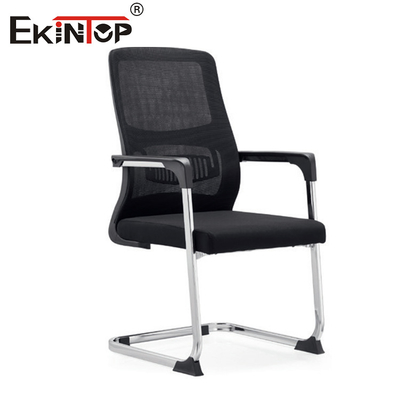 Ergonomic Office Chair With Mesh Fabric And Armrests Modern Style