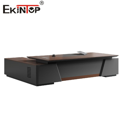 Modern Wooden Office Desk Design For CEO Boss Executive Office Furniture