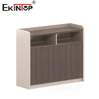 Study Room Low Cabinet Office File Cabinet Wooden Material Modern Style