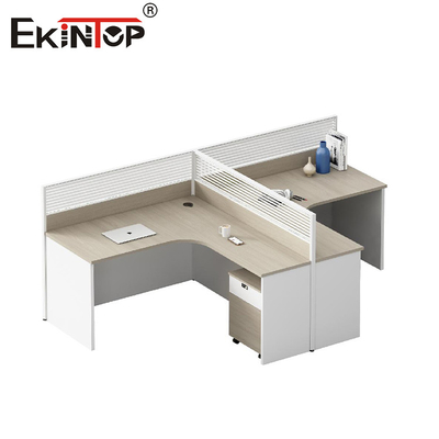 Modern L-Shape Executive Workstation Office Desk For Workspace