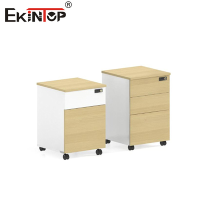 Under Desk Wooden File Cabinet Mobile Manufacturer Direct Sales