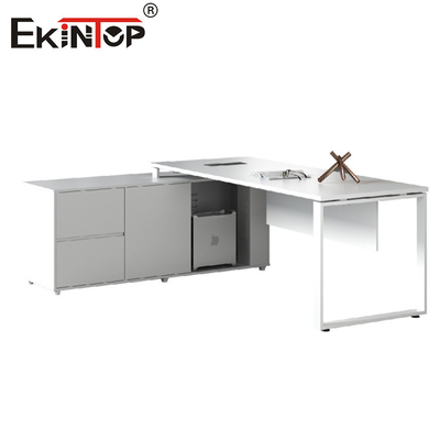 Modern Style White Office Desk Employees Table Direct Manufacturer
