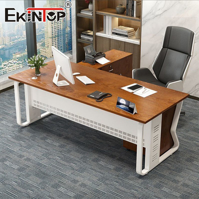 Discounted Price Modern Design Walnut Office Desk Bespoke Desk