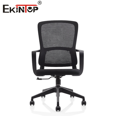 Manufacturer Comfortable Mid Back Ergonomic Computer Chair Adjustable Fabric Office Chair