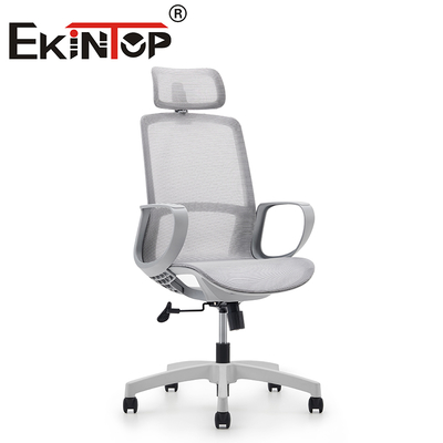 White Office Chair Modern High Back Chair Office Chair Ergonomic Luxury Mesh Back Chair