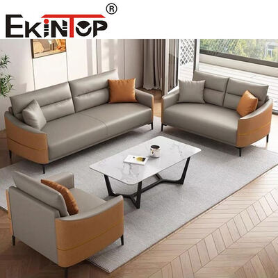 Ekintop Office Living Room Sectional Comfortable Public Area Combination Leisure Area Office Sofa