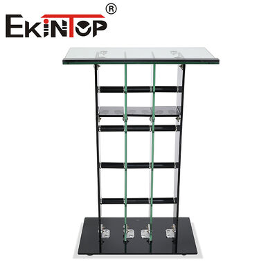 Ekintop Podium Church Podiums Transparent Carton School Commercial Furniture Pulpit Lectern